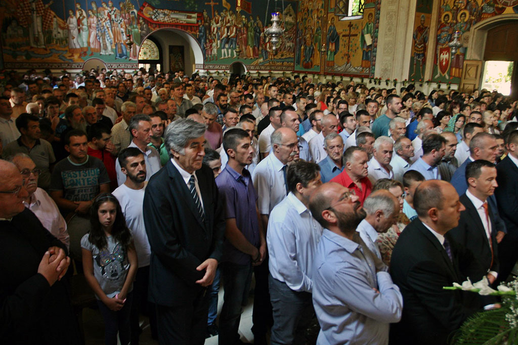 Trebinje- Dodik i Cvijanovićeva na svečanostima povodom krsne slave Grada
