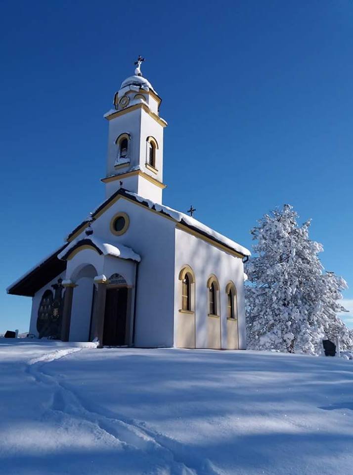 Srijeda, 24. januar 2018. / Neđo Čupeljić - Crkva u selu Crkvena kod Prnjavora...