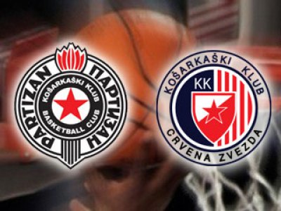 Košarka: Partizan - Crvena zvezda (ilustracija) - 