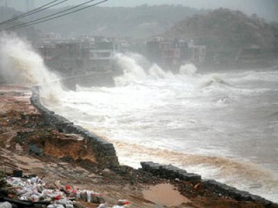Kina tajfun (ilustracija) - Foto: FONET