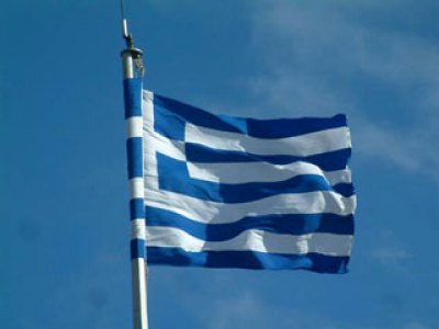 Grčka zastava (ilustracija) - 