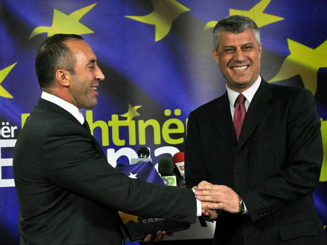 Hašim Tači i Ramuš Haradinaj - Foto: B92