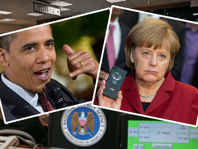 Obama / Merkel - afera prisluškivanje (ilustracija: RTRS) - Foto: RTRS