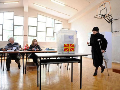 Makedonija - izbori - Foto: AP