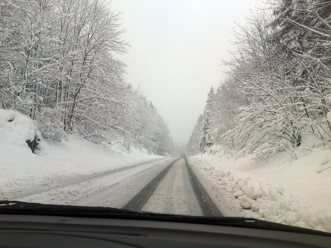 Snijeg u Srpskoj - Foto: RTRS