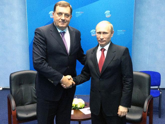 Milorad Dodik i Vladimir Putin - Foto: SRNA