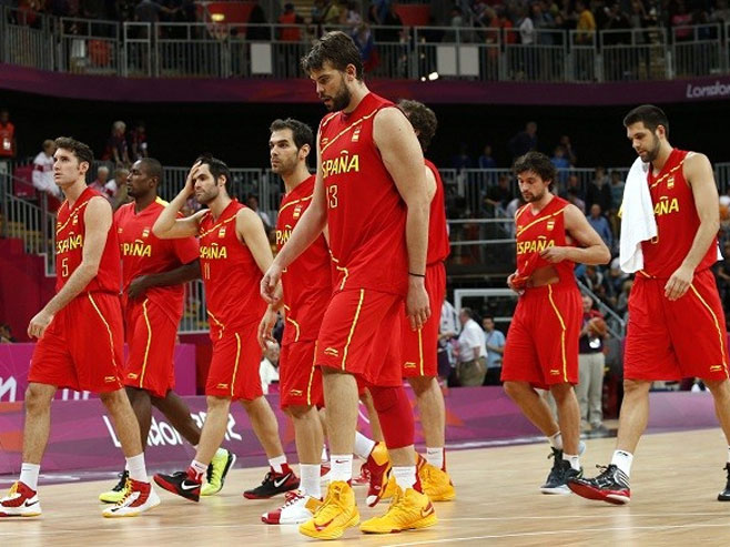Košarkaši Španije - Foto: SRNA
