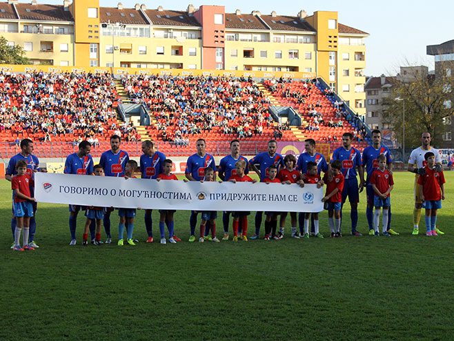 Prijateljska utakmica Borac - Crvena Zvezda - Foto: RTRS
