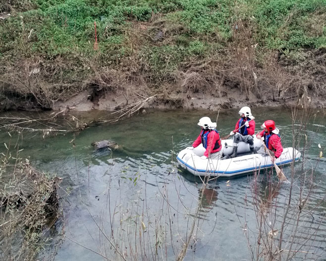 Prijedor - pronađeno tijelo muškarca u kanalu Berek - Foto: SRNA