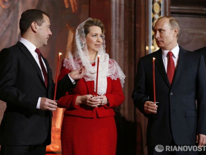 Putin čestitao Vaskrs - Foto: RIA Novosti
