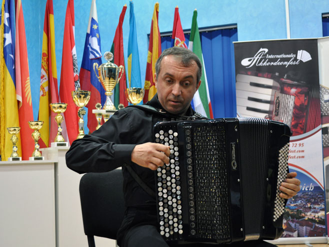 Јurij Šiškin - međunarodni festival muzike "Dani harmonike" - Foto: SRNA