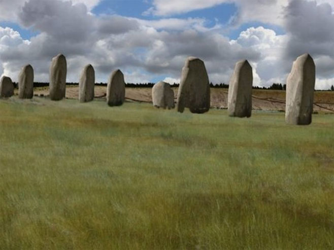 Praistorijski kameni spomenik nedaleko od Stounhendža - Foto: BBC
