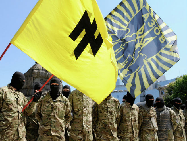Ukrajina: Pripadnici puka "Azov" (foto: © Alexandr Maksimenko) - 