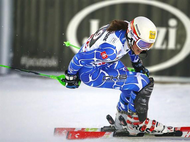 Slovačka skijašica Petra Vlhova (Foto: Giovanni Auletta) - Foto: AP