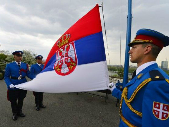 Zastava Srbije - Foto: TANЈUG