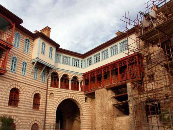 Manastir Hilandar - obnova - Foto: SRNA