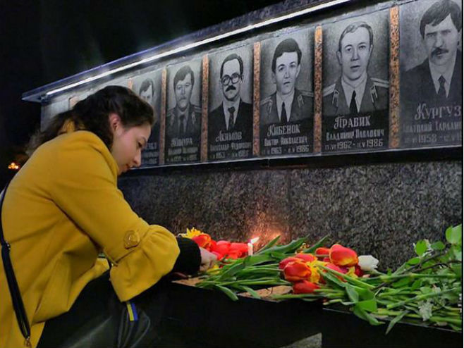 Černobilj, sjećanje na stradale - Foto: AFP