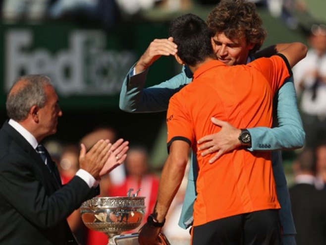 Novak Đoković i Gustavo Kuerten - Foto: Getty Images