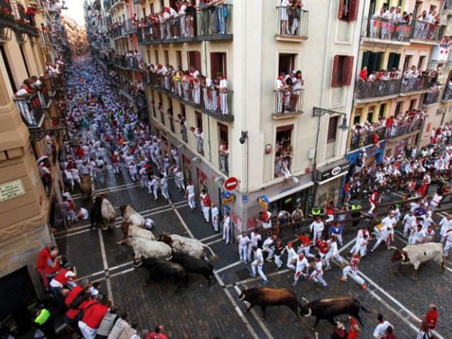 Pamplona - trka sabikovima   (Foto:.telegraph.co.uk) - 