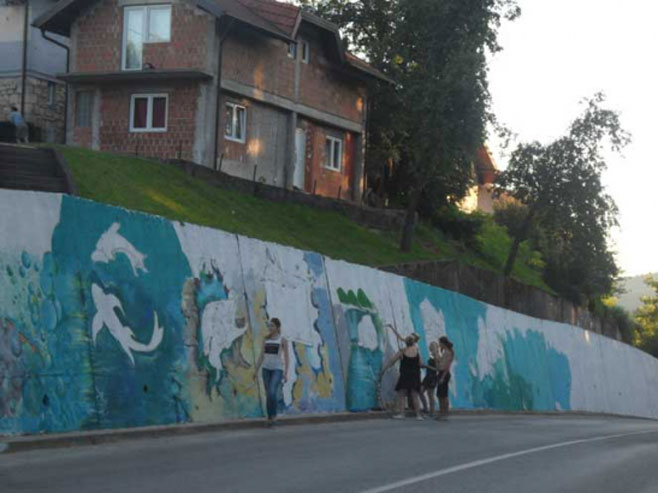 Novi Grad - mural - Foto: Glas Srpske
