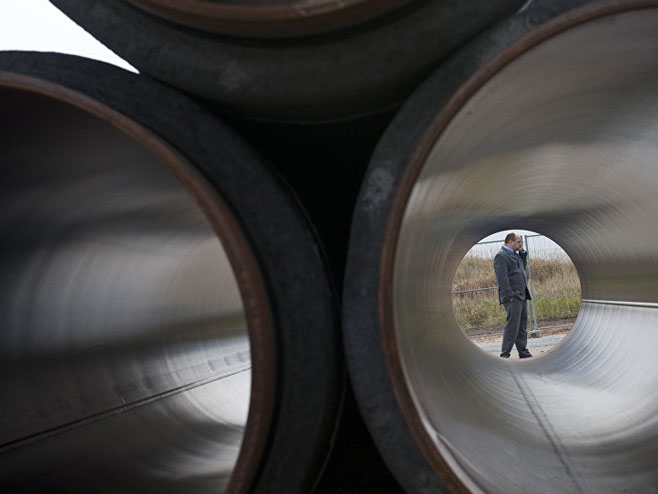 Cijevi za gasovod - Foto: AFP