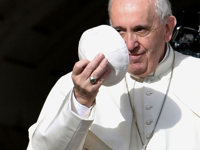 Poglavar Rimokatoličke crkve papa Franja - Foto: AFP