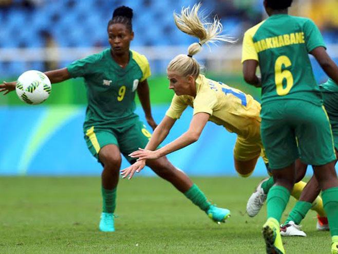 Ženski fudbal: Švedska -  Јužna Afrika (Foto: Football Rio 2016) - 