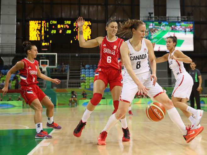 Košarkašice Srbije i Kanade - Foto: Getty Images