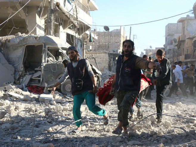 Bombardovana bolnica u Alepu (Foto: - Foto: AFP/Getty images