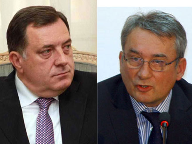 Dodik i Bosić - Foto: Novosti.rs