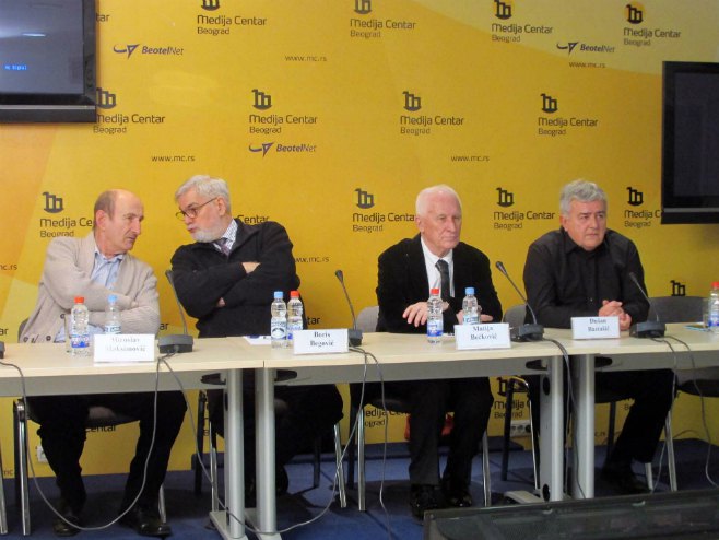 Konferencija za novinare u Beogradu - Foto: SRNA
