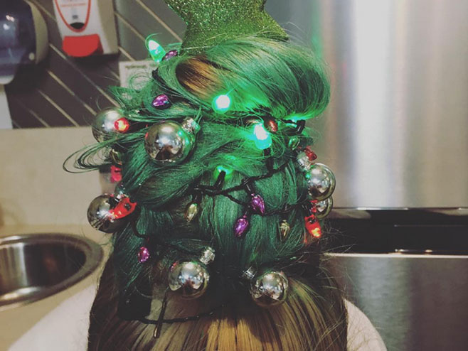Јelka na glavi (Foto:instagram) - 