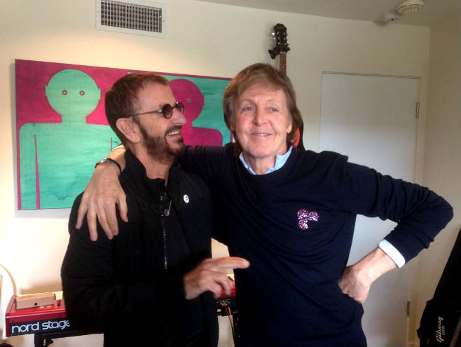 Ringo Star i Pol Mekartni (Foto: Twitter) - 