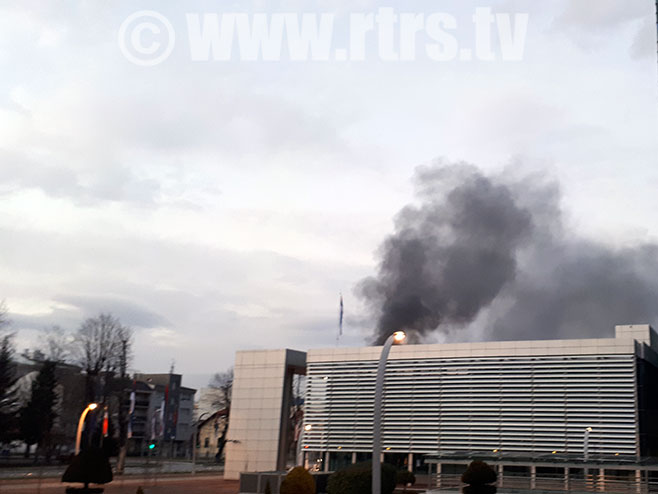 Požar u Novoj Varoši - Foto: RTRS