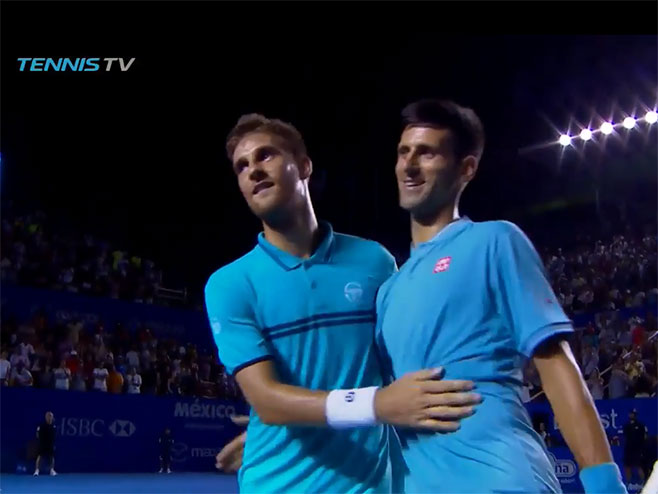 Novak Đoković i Martin Kližan - Foto: Screenshot/YouTube