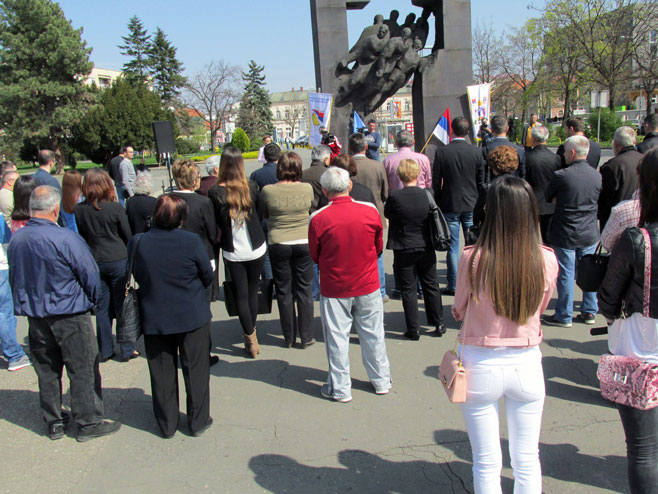 Bijeljina - Dan obilježavanja stradanja na Teočaku (Arhiv) - Foto: SRNA