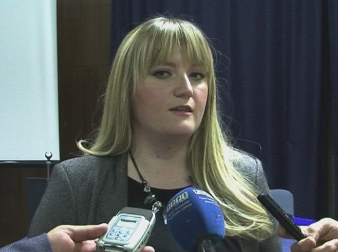 Aleksandra Đurić, sekretar SO Modriča - Foto: RTRS