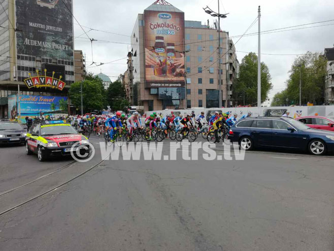 Biciklistička trka Beograd - Banja Luka - Foto: RTRS