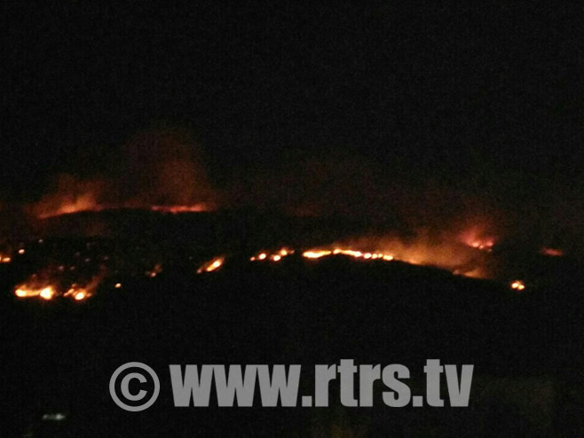 Ljubinje - požar - Foto: RTRS