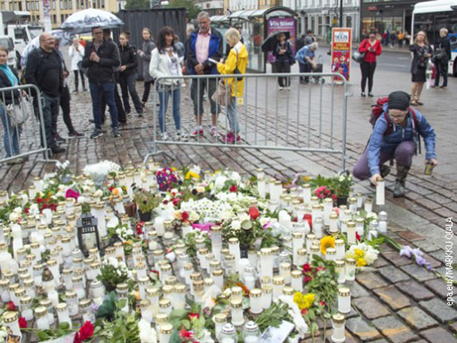 Finska odala poštu žrtvama napada u Turku - Foto: RTS