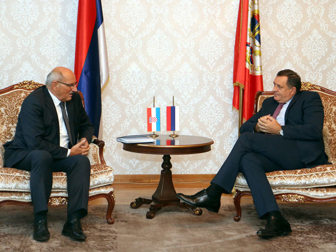 Dodik i Ivan del Vekio - Foto: SRNA