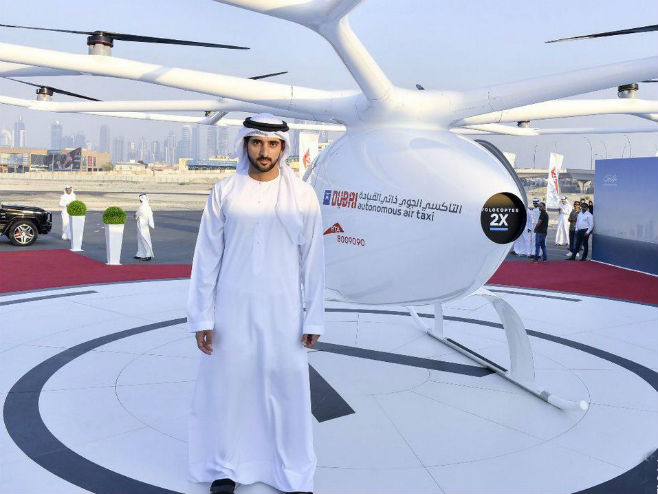 Taksi dron u Dubaiju (Foto: Dubai Media Office‏) - 