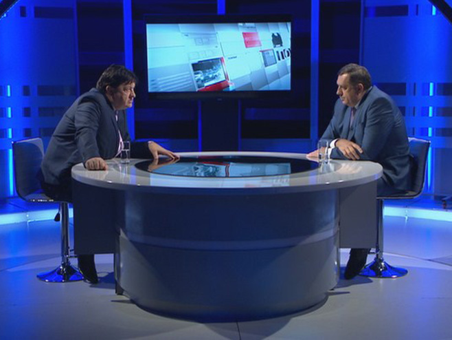 Milorad Dodik u Teleringu - Foto: RTRS