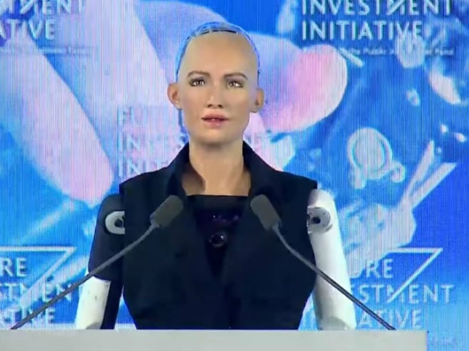 Robot Sofija - Foto: Screenshot/YouTube