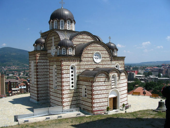 Hram Svetog Dimitrija u Kosovskoj Mitrovici (Foto: mapio.net) - 