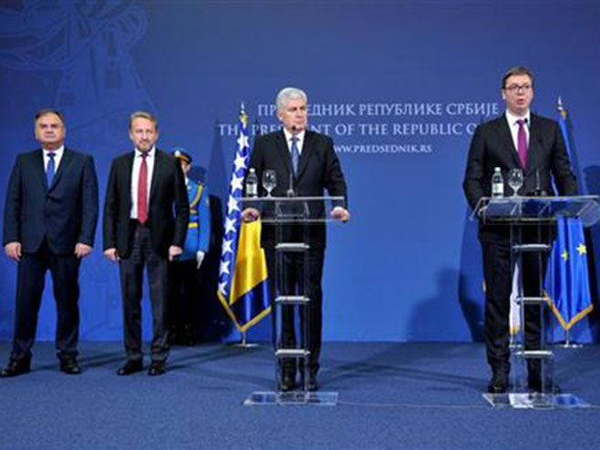 Vučić - Predsjedništvo pres konferencija - Foto: TANЈUG