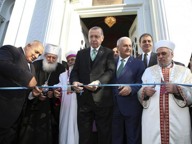 Erdogan otvorio crkvu Svetog Stefana - Foto: TANЈUG
