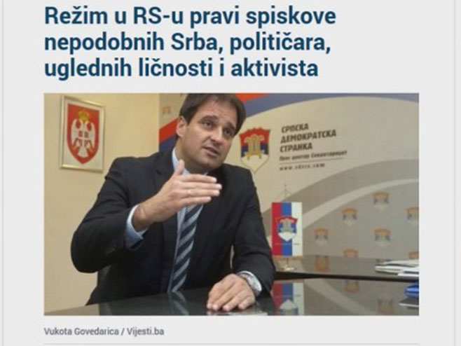 Ne jenjavaju tvrdnje medija u FBiH o navodnim paravojnim jedinicima u Srpskoj? - Foto: Screenshot