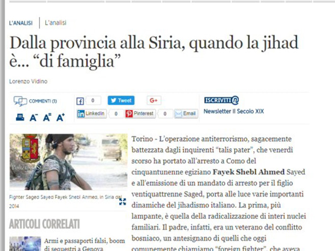 Italijanski Mondo o džihadisti - Foto: RTRS