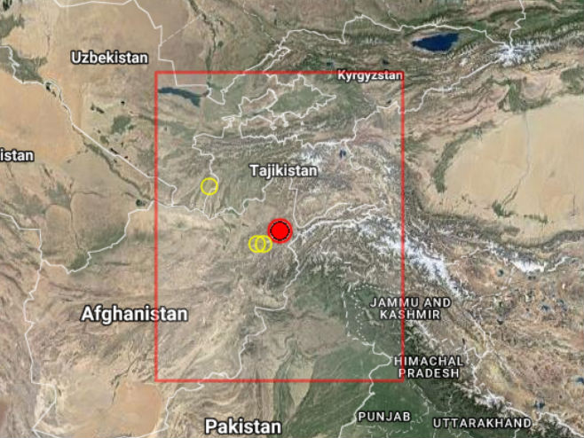Zemljotres, Avganistan - 
